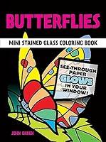 Algopix Similar Product 20 - Butterflies Mini Stained Glass Coloring