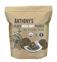 Algopix Similar Product 17 - Anthonys Organic Black Maca Powder 1
