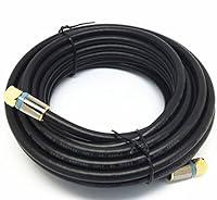 Algopix Similar Product 5 - 25 Feet BLACK RG6 COAXIAL CABLE