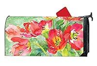 Algopix Similar Product 10 - Studio M Red Tulips Decorative Spring