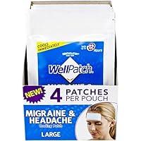 Algopix Similar Product 2 - WellPatch Migraine  Headache Cooling
