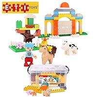 Algopix Similar Product 7 - ETI Toys 60 Piece Bublu Animal Story