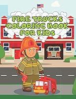 Algopix Similar Product 10 - Fire Trucks Coloring Book For Kids