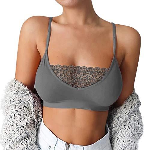 Best Deal for ZASUN Women's Sexy Lace Crop Vest Tops for Summer Fashion