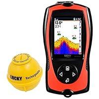 Algopix Similar Product 20 - LUCKY Portable Fish Finder Transducer