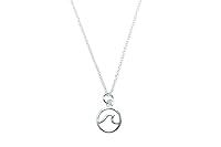 Algopix Similar Product 16 - Pura Vida Silver Wave Necklace  925