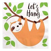Algopix Similar Product 2 - Big Dot of Happiness Lets Hang  Sloth