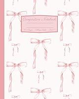 Algopix Similar Product 11 - Coquette Composition Notebook Girly