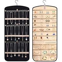 Algopix Similar Product 11 - MCPINKY Hanging Jewelry Organizer