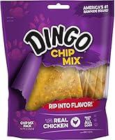 Algopix Similar Product 1 - Dingo Chip Mix 16 Ounces Rawhide For