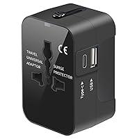 Algopix Similar Product 7 - Travel Adapter Worldwide All in One