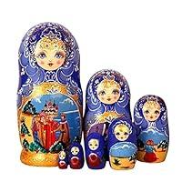 Algopix Similar Product 19 - NMGMJQ Matryoshka Stacking Dolls 7