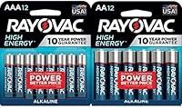 Algopix Similar Product 15 - Rayovac AA Batteries and AAA Batteries