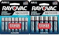 Algopix Similar Product 6 - Rayovac AA Batteries and AAA Batteries