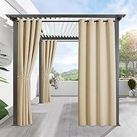 Algopix Similar Product 6 - RYB HOME Outdoor Curtains for Patio 