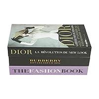 Algopix Similar Product 4 - Chic Faux Book Set for Stylish Home
