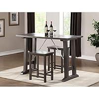 Algopix Similar Product 2 - Benjara Benzara Wooden Counter Height