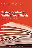 Algopix Similar Product 14 - Taking Control of Writing Your Thesis