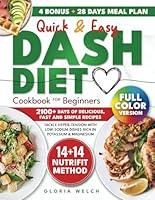 Algopix Similar Product 3 - Dash Diet Cookbook for Beginners Tacle