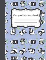 Algopix Similar Product 5 - Composition Notebook panda composition