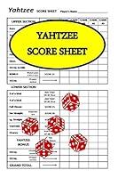 Algopix Similar Product 13 - Yahtzee Score Sheet Game Yahtzee