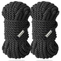 Algopix Similar Product 2 - BAVIHOR Silk Rope 32 Feet 8 mm Soft