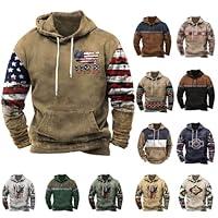 Algopix Similar Product 12 - Mens Hooded Sweatshirt Graphic Hoodie