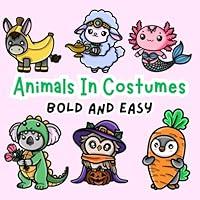 Algopix Similar Product 13 - Animals In Costumes Bold and Easy