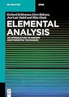 Algopix Similar Product 7 - Elemental Analysis An Introduction to