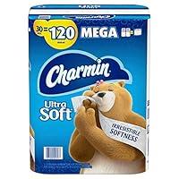 Algopix Similar Product 9 - Charmin Ultra Soft Bathroom Tissue 30