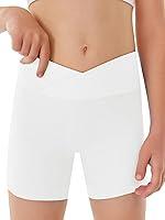 Algopix Similar Product 7 - Girls Athletic Shorts Slim Tummy