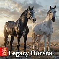 Algopix Similar Product 10 - Legacy Horses Calendar 2025 365 Days
