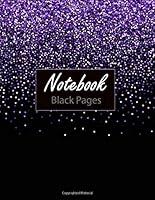 Algopix Similar Product 14 - Notebook  Black Pages  100 Pages