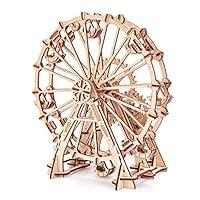 Algopix Similar Product 4 - Wood Trick Observation Wheel Toy Model