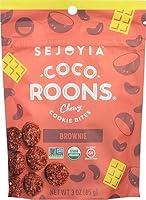Algopix Similar Product 17 - SEJOYIA Organic Brownie Coco-Roons, 3 OZ