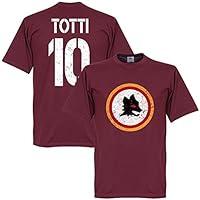 Algopix Similar Product 3 - Roma Vintage Crest with Totti 10 Tee 