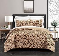 Algopix Similar Product 3 - Chic Home Brown Bed in a Bag Quilt Set
