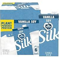 Algopix Similar Product 10 - Silk ShelfStable Soy Milk Vanilla