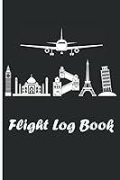 Algopix Similar Product 15 - Flight Log Book Flight Attendant