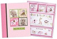 Algopix Similar Product 9 - Baby Girl Memory Book Scrapbook Photo