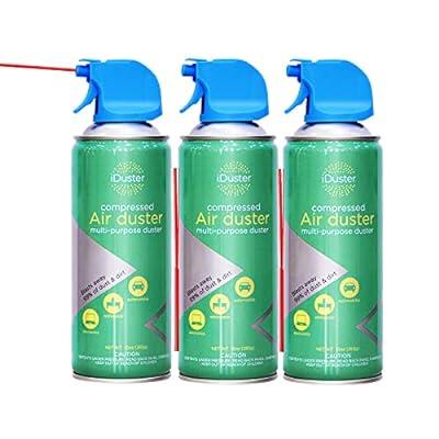 New Canned Air Falcon Dust-Off Compressed Computer Gas Duster 10 oz 8 Pack  