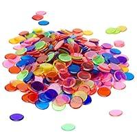 Algopix Similar Product 7 - 250 34inch Bingo Chips  Translucent