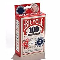 Algopix Similar Product 17 - Bicycle Poker Chips  100 count with 3