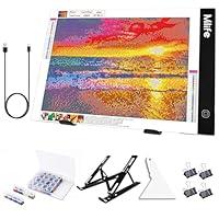 Algopix Similar Product 14 - Mlife Diamond Art Painting A4 LED Light