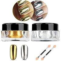 Algopix Similar Product 8 - Metallic Chrome Powder Hisight 2 pcs
