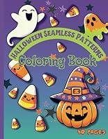 Algopix Similar Product 13 - Halloween Seamless Patterns Coloring