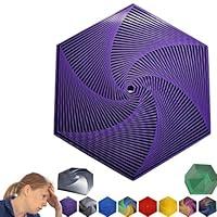 Algopix Similar Product 14 - Dhiawo Fractal Fidget Hexagon 2024 New