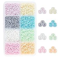 Algopix Similar Product 16 - PH Pandahall 8000pcs Pastel Seed Beads