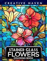 Algopix Similar Product 14 - Creative Haven Stained Glass Flowers