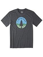 Algopix Similar Product 12 - Life is Good Mens Cool Graphic TShirts